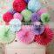 Mix size,mix color decorative tissue paper honeycomb ball for party home decoration