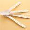 Disposable wooden spoons with colorful dots Eco-friendly wooden tableware for party