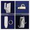 china white self adhesive plastic wall hooks
