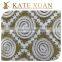 Elegant ribbon dubai fabric embroidery for dress