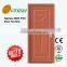 Zhejiang mdf wooden pvc flat door bathroom kitchen office door