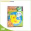 Baby Safe and Non toxic Soft Plastic baby touch and feel book