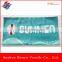 Custom Printed Double-sided Plush Microfiber Beach Towel