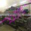 PVC powder Double-color coil carpet extruder machine for car decoration