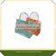 Heat seal PVC handle bag with feather for promotion item , gift , toy , stationery series