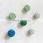 Nickle free Custom lacquered brass cap ring snap button for baby wear