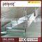 natural stone stair treads for double steel plates stair