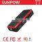 2015 portable car emergency tool kit SUNPOW mobile phone charger car battery jump starter