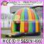 Colourful Design Semi-Circle Inflatable Bouncer Castle For Kids