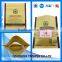 Top sale food safe clear zipper plastic and paper stand up pouch