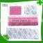 Double side adhesive hook and loop dots