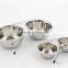 14oz double diner wholesale stainless steel dog bowl