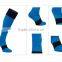 wholesale top quality knitted soccer socks fluo green color socks
