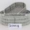 oval woven shallow storage basket