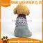 M97 acrylic knit pattern polar fleece lining dog clothing