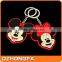 new hot sale fashion custom pvc keychain with factory price