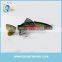 multi jointed fishing lure bait swimbait trout with round joint lure