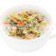 Low fat noodle Bean thread noodle soup 'Tonkotsu' pork bone soup flavour with mustard green pickles 5 servings