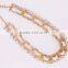 Braided Rope Belt Choker rhinestone Necklace Hot Sale GJ-096