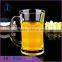 Clear Beer Mugs Drink Cups Steins,beer glass with handlle                        
                                                Quality Choice