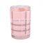 Classic England cheaper uk style plastic bath tumbler creusable plastic tumbler with grid design