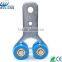 Sliding hanger sheave for sliding door