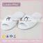 Disposable White Open Toe Pedicure Slippers for Wholesale