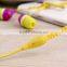 Unique zipper earphone from shenzhen factory earphones headphones and mobile accessories online auction zip earphone