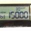 custom segment supermarket price tag lcd display