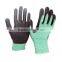 Nitrile Black Foam Palm Coated Cut Resistant Working Gloves