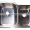 Double Two Basin Undermount Bar Sink Dimensions 8252A