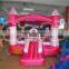 Pink Indoor used inflatable bouncy castle inflatable jumping house for children                        
                                                Quality Choice