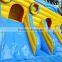 Popular inflatable Blue Cat funcity giant inflatable playground for children and adult