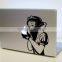 Mirror Laptop Decal Logo Decorative Label Vinyl Sticker