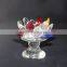 Crystal colorful lotus flower for wholesale