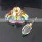 k9 crystal material with rainbow color perfume popular bottle