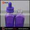 2016 hot sale 30ml square glass dropper bottle for e liquid from 