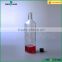250ml 500ml clear french square glass bottle for oil with lid