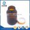 200ml amber round glass pharmaceutical bottle for pills