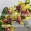 2015 Cheap Decorative Artificial Gladiolus Flower in ceramic pot