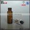 10 ml glass material and pharmaceutical industrial use essential oil amber glass bottle