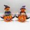 Halloween gifts ceramic pumpkin decor with LED