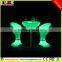 lights Led night club table, illuminated led bar furniture/colorful multicolor led light bar table