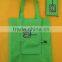 Custom 210 t Ripstop nylon these reusable folding shopping bag with small pouch