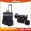 Guangzhou Factory Wholesale Black Nylon Hair Rolling Train Case