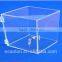 Clear acrylic display case plexiglass lock display box