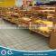 Food Display Rack/wood Bread Display Rack for Supermarket And Store
