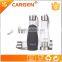 Transparent plastic tea strainer water bottle with bag
