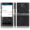 Luxury crocodile grain leather case for blackberry priv,For blackberry priv case