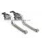 Motorcycle adjustable handle brake clutch lever